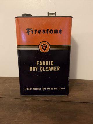 Vintage Firestone Oil Can 1 Gallon