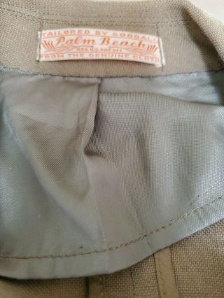 Vintage Navy Officers Tropical Jacket - Korean War Era - Missing Buttons 2