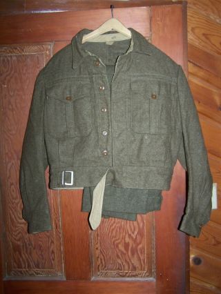 1950 Korean War Us Army Ike Complete Uniform Jacket W/pants