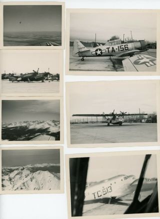 13 Korean War Era Usaf Photos,  F - 82s,  B - 29s,  Washington C1949 319th Squadron?