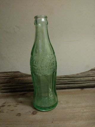 1937 - 1950s Coca Cola 6fl Oz Bottle Plant City Florida