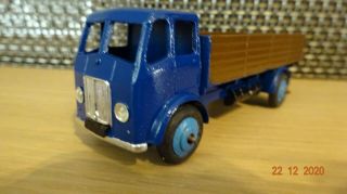 Dinky Leyland Beaver Lorry Blue And Brown