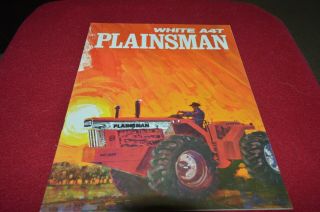 White Minneapolis Moline Plainsman A4t Tractor Brochure Fcca