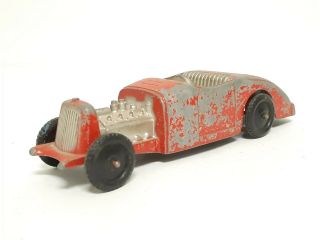 Tootsietoy 1960 Ford V - 8 Hot Rod Red 5.  5 " -