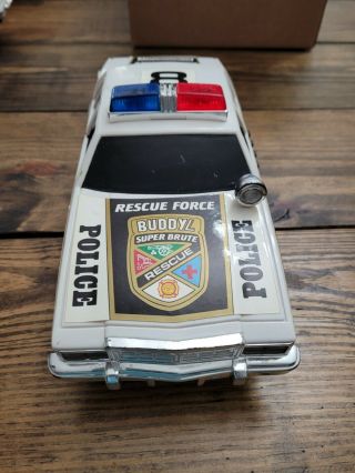 RARE BUDDY L.  POLICE CRUISER SLM Brute Rescue Force 1993 2