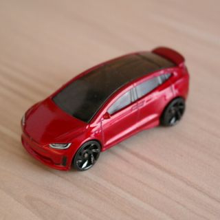 2017 Tesla Model X Hot Wheels Diecast Car Toy