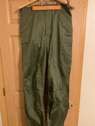 Us M1951 Field Pants Korean War 1950s Military Cold Weather Uniform