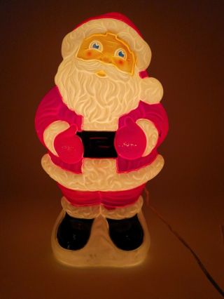 1999 Grand Venture Lighted Plastic Blow Mold Santa 18 