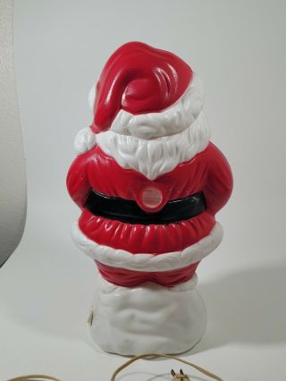 1999 Grand Venture Lighted Plastic Blow Mold Santa 18 