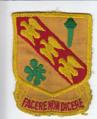 Post - Wwii 107th Cavalry Regiment Patch - Twill