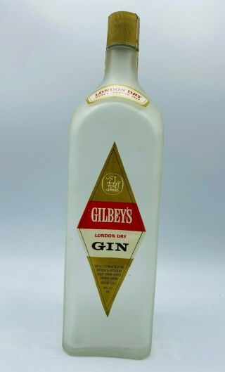 Empty Vintage Gilbey 