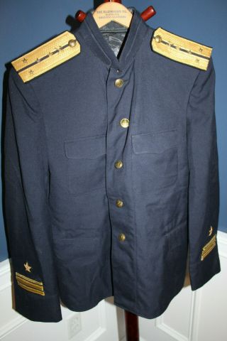 Early Cold War Era Soviet Naval Officers Uniform Jacket W/insignia