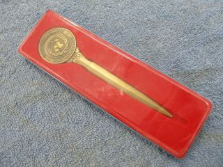 Vintage United Nations Command Joint Security Area Jsa Pan Mun Jom Letter Opener