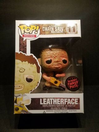 Bloody Chase Leatherface Funko Pop 012 Vaulted - Texas Chainsaw Massacre
