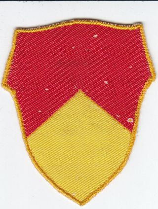 Outstanding Kw - 1950s Us Army 36th Field Artillery Patch - Bevo Weave,  German - Made