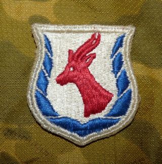 1950s Us Army Kagnew Station Eritrea Embroidered Sleeve Patch