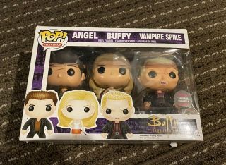 Limited Edition Buffy The Vampire Slayer Funko Pop Spike And Angel