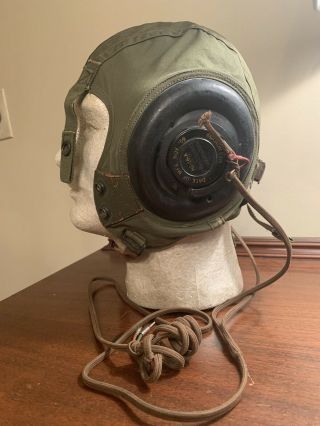 Us Military 1959 Hs - 16 - A Flight Cap With Coms