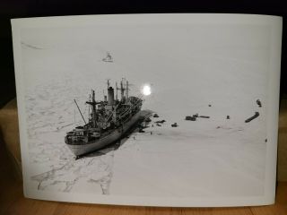 1961 Usn Official 5x7 Operation Deep Freeze Mcmurdo Sound Usns J R Towle Look