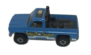 Mattel Hot Wheels 1977 Chevrolet Eagle Pickup Truck Blue Hong Kong