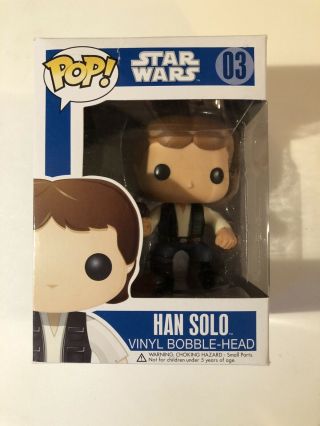 Funko Pop Star Wars - Han Solo 03 - Extremely Rare Series 1