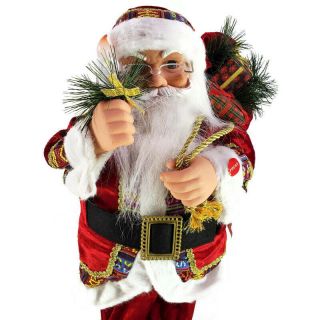Pan Asian Creations Christmas Musical 24 " Santa