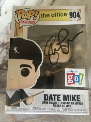 Steve Carell Signed Funko Pop In Person Date Mike The Office
