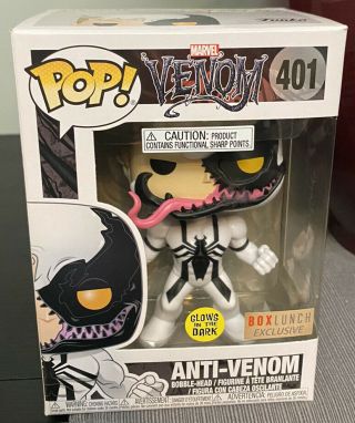 Funko Pop Marvel Anti - Venom 401 Box Lunch Exclusive