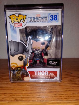 Funko Pop Marvel Thor The Dark World 38 Thor Hot Topic Exclusive Box Damage