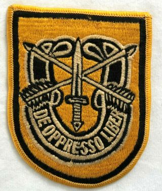 Vietnam War Us Special Forces Pocket Coat Cloth Patch
