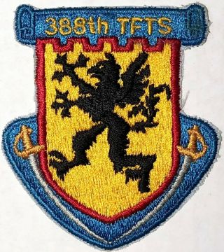 Usaf 388th Tactical Fighter Training Squadron Patch