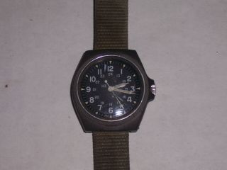 U.  S.  Military Watch Wrist General Purpose Stocker &yale 1984post Vietnam War Era