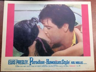 Bs85 Paradise Hawaiian Style (1966) Elvis Presley Lobby Card