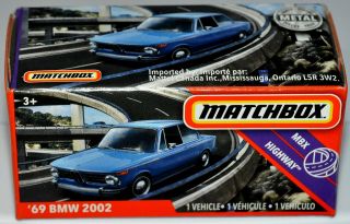 Matchbox Power Grabs 2020 50 1969 Bmw 2002 Mbx Highway Nib