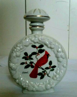 Vintage Old Rip Van Winkle Collectible Whiskey Decanter 1975 Cardinal Euc