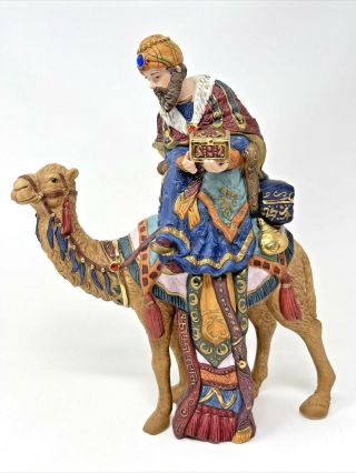 Kirkland Porcelain Nativity Replacement Piece Wise Man King On Camel 75177