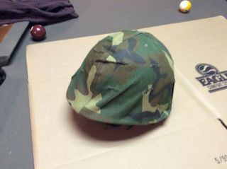 Vietnam War Era Us Army Steel Helmet Liner & Cover