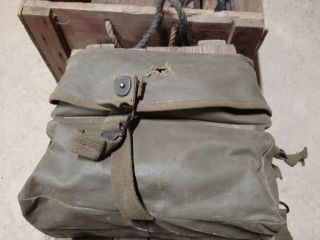Korean Vietnam War Medic Bag With Contents M170 M43 Jungle Bag Rubberized