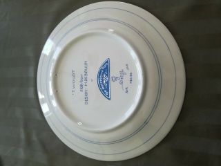 Handpainted Plate Royal Delft Porceleyne De Fles KERSTMIS (Xmas) 1985 Limited 3