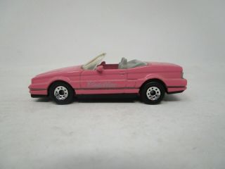 1989 Matchbox Pink Cadillac Allante