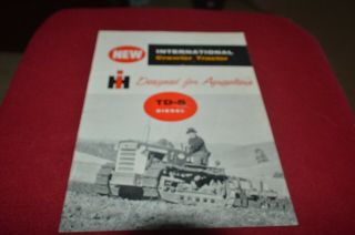 International Harvester Td - 5 Diesel Crawler Tractor For Australia Brochure Fcca