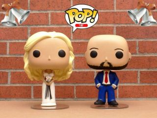 Funko POP Custom Wedding Cake Toppers MADE TO ORDER Bride/Groom/Wedding Party 2