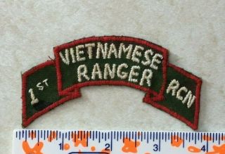 ARVN 1st Vietnamese Ranger Recon Reconnaissance Arc patch Vietnam theater made 2