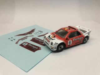Matchbox Rs200 Belga Rally Decals For Your Restoration Or Custom