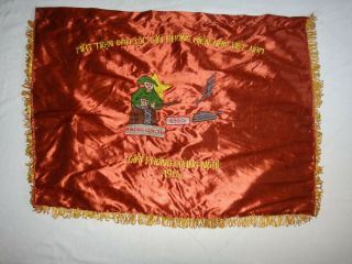 Vietnam War Vc Battle Flag " Giai Phong Quang Ngai 1965 " Liberation Of Quang Ngai