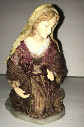 2005 Nativity Set Vintage Members Mark Model Nf0383 Replacement Mary