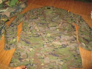 Unknown? Militaria Army Rip - Stop Camo Shirt 5l,  Very Good