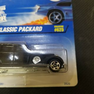 Hot Wheels Classic Packard 1996 30s Stylesetter Diecast Car 3920 625 NOS 3