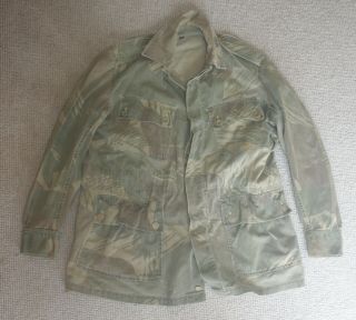 Rhodesian Camo Camouflage Jacket Size Large