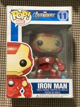 Funko Pop Avengers 11 Iron Man Bobble Head
